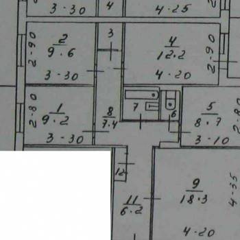 Продается Многокомнатная квартира, 80 м²
