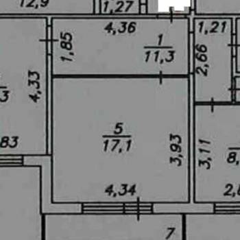 Продается 2-х комнатная квартира, 53,1 м²