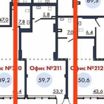 Сдается Нежилое помещение, 59,7 м²