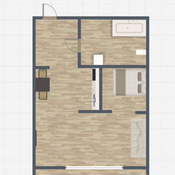 Продается 1-комнатная квартира, 26 м²