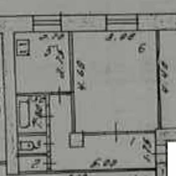 Продается 1-комнатная квартира, 41 м²