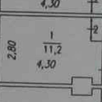Продается 1-комнатная квартира, 12 м²