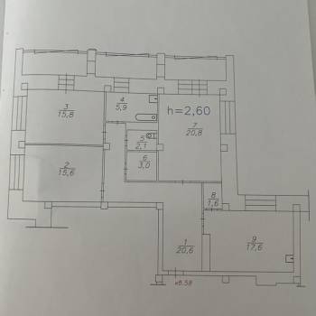 Продается Многокомнатная квартира, 110 м²