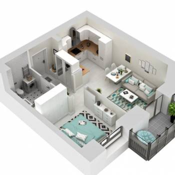 Продается 2-х комнатная квартира, 34,9 м²