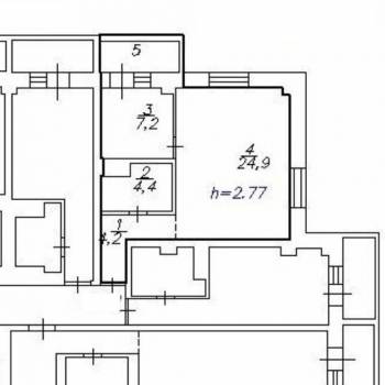 Продается 1-комнатная квартира, 41 м²