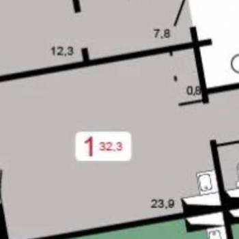 Сдается 1-комнатная квартира, 30 м²