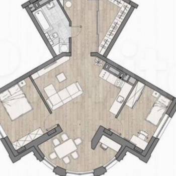 Продается 3-х комнатная квартира, 69 м²