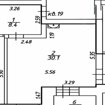 Продается 3-х комнатная квартира, 67,3 м²