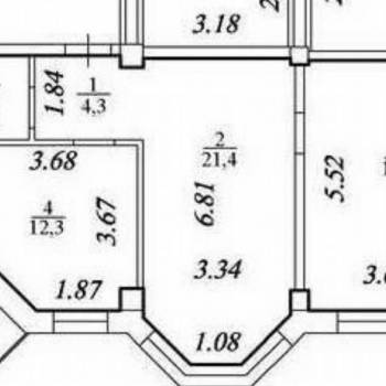 Продается 2-х комнатная квартира, 65 м²