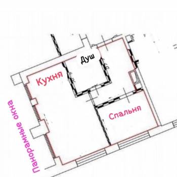 Продается 2-х комнатная квартира, 35 м²