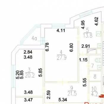 Продается Многокомнатная квартира, 127 м²
