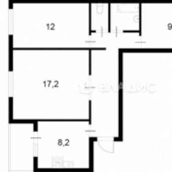 Продается 3-х комнатная квартира, 69 м²