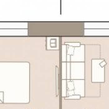 Продается 1-комнатная квартира, 44,3 м²