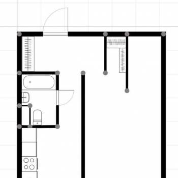 Продается 1-комнатная квартира, 33 м²