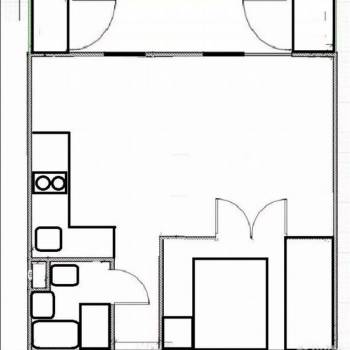Продается 1-комнатная квартира, 34,6 м²