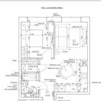 Продается 1-комнатная квартира, 40,4 м²