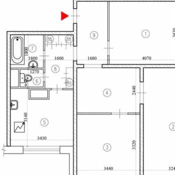 Продается 3-х комнатная квартира, 77 м²