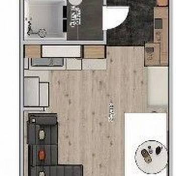 Продается 1-комнатная квартира, 19,2 м²