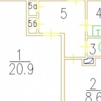 Продается 1-комнатная квартира, 39 м²
