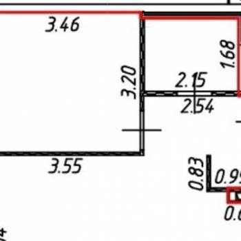 Сдается 2-х комнатная квартира, 42 м²