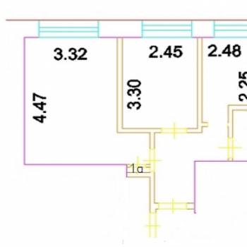 Продается 2-х комнатная квартира, 38 м²