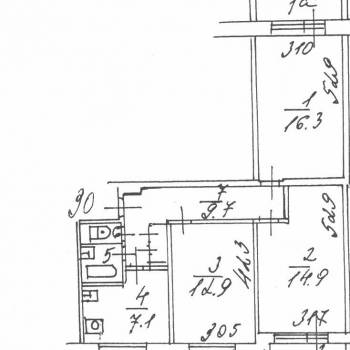 Продается 3-х комнатная квартира, 67 м²