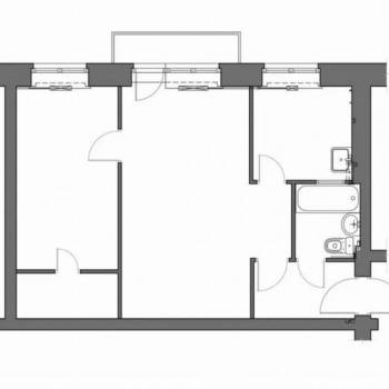 Продается 2-х комнатная квартира, 44,9 м²