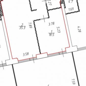 Продается 2-х комнатная квартира, 58 м²