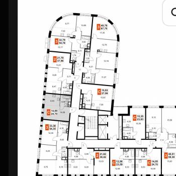 Продается 1-комнатная квартира, 24,7 м²