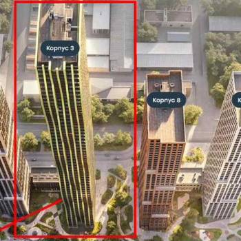 Продается 1-комнатная квартира, 33,8 м²
