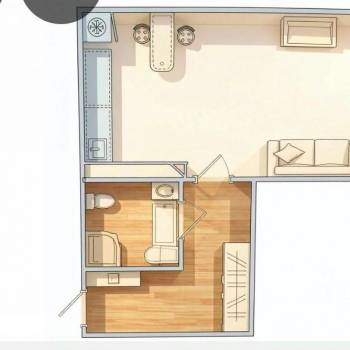 Продается 1-комнатная квартира, 34,9 м²