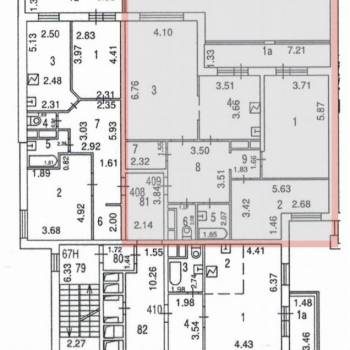 Продается 3-х комнатная квартира, 103 м²