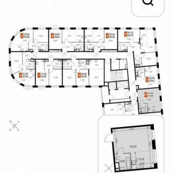 Продается 1-комнатная квартира, 27 м²