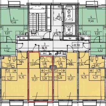 Продается 1-комнатная квартира, 23,5 м²