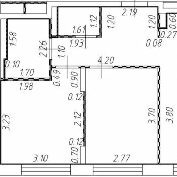 Продается 3-х комнатная квартира, 50,4 м²