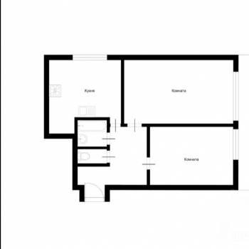 Продается 2-х комнатная квартира, 52 м²