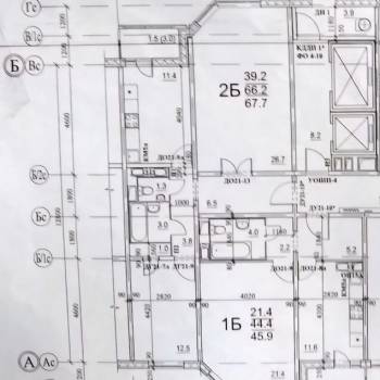 Продается 2-х комнатная квартира, 67,7 м²