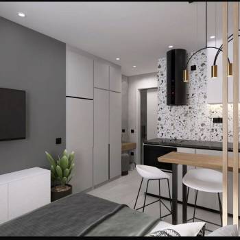Сдается 1-комнатная квартира, 19 м²