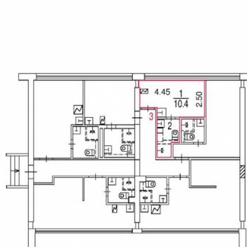 Продается 1-комнатная квартира, 15 м²