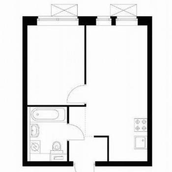 Сдается 2-х комнатная квартира, 31,2 м²