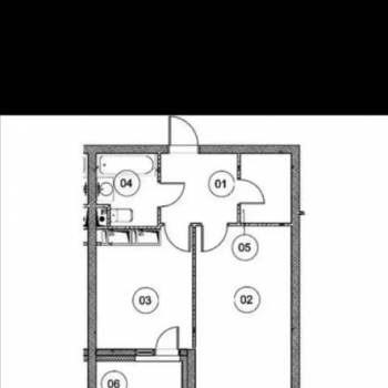 Продается 1-комнатная квартира, 38,3 м²
