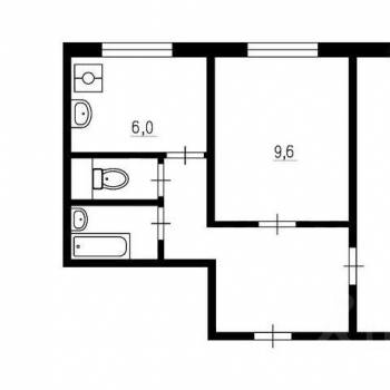 Продается 2-х комнатная квартира, 43,9 м²