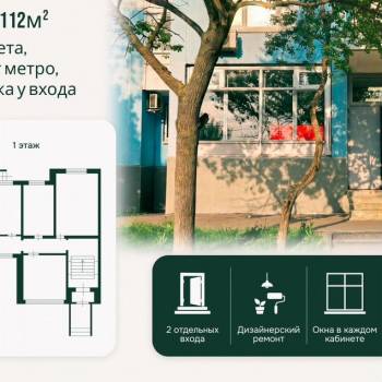 Сдается Нежилое помещение, 112 м²