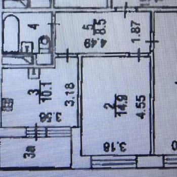 Продается 2-х комнатная квартира, 57,5 м²