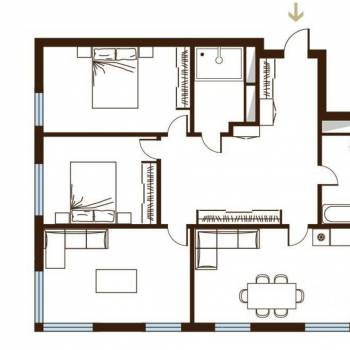Продается 3-х комнатная квартира, 88,4 м²
