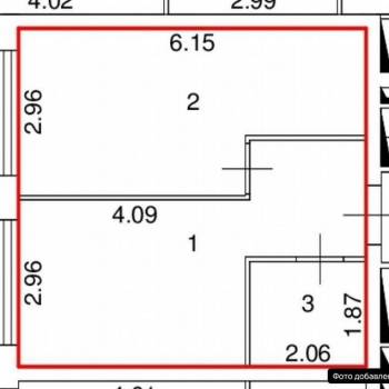 Продается 1-комнатная квартира, 36,6 м²