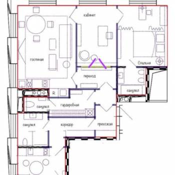 Продается Многокомнатная квартира, 84 м²