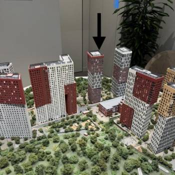 Продается 1-комнатная квартира, 56,4 м²