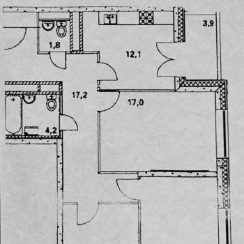 Продается 3-х комнатная квартира, 79,3 м²