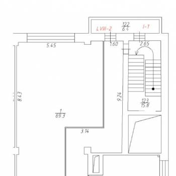 Продается Офис, 69,3 м²